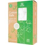 Natural Beauty Cotton Balls 200 Pack