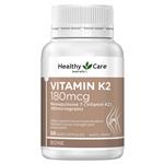 Healthy Care Vitamin K2 180mg 50 Capsules