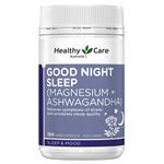 Healthy Care Good Night Sleep with Magnesium + Ashwagandha 100 Capsules