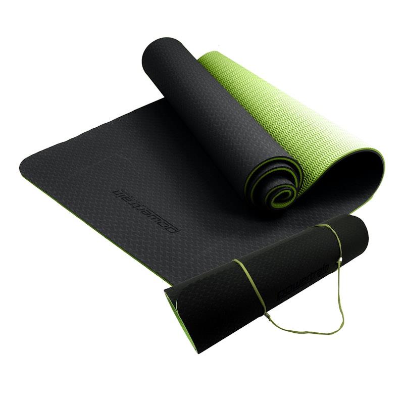 Sangle De Yoga 2 En 1 Nature Pioneer - 8 Feet - Tapis Et Sangle Combinés