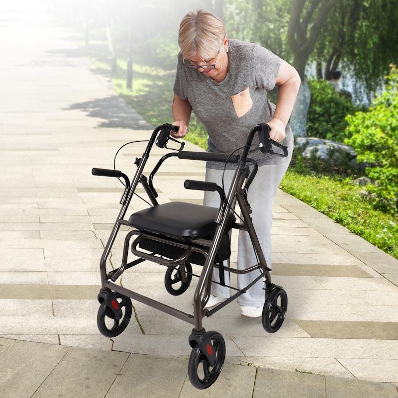 Buy Orthonica Aluminum Rollator Walker Grey Online at Chemist Warehouse®