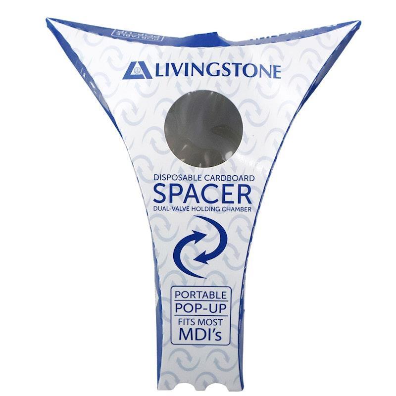 Livingstone Disposable Biodegradable Cardboard Asthma Spacer 1Piece product image