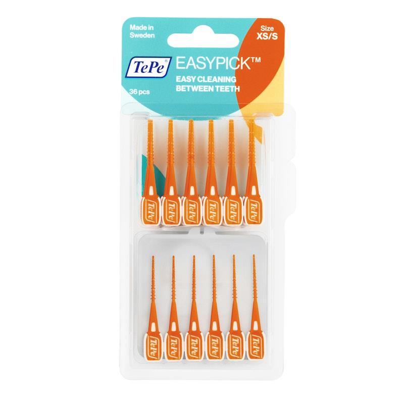 TePe EasyPick Interdental XS/S Orange 36 EasyPicks product image