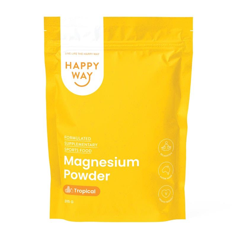 Happy Way Tropical Magnesium Powder 315g product image