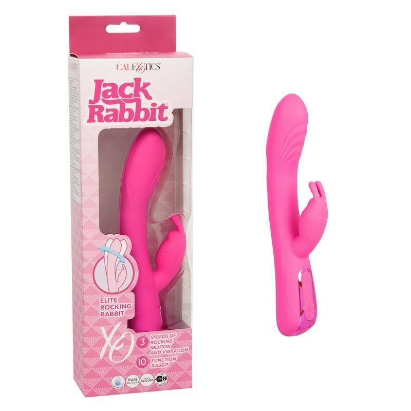 CalExotics Jack Rabbit Elite Rocking Rabbit Pink product image