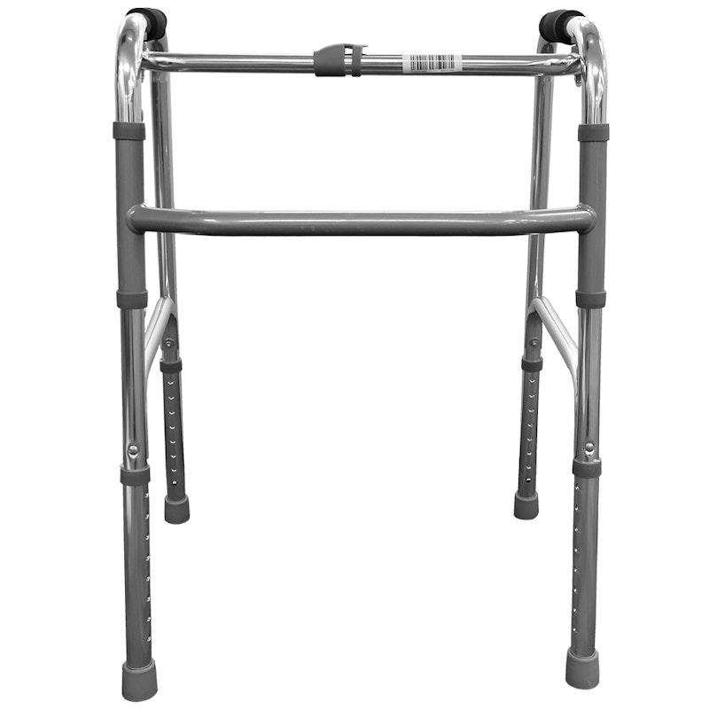 Livingstone Walking Frame Adjustable Folding Aluminium with Fix Function 56cm