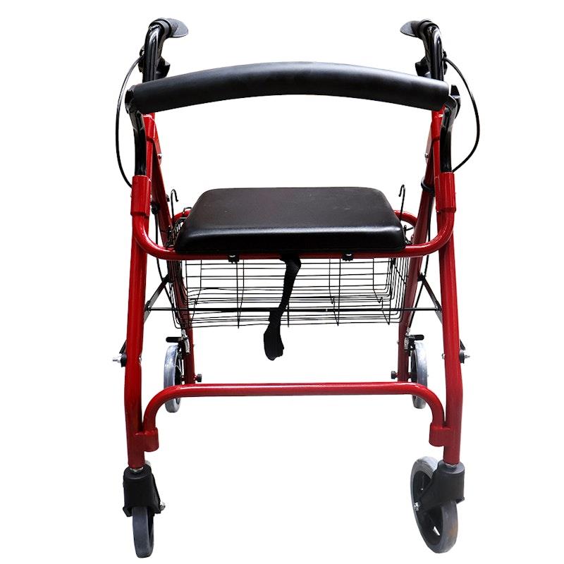 Livingstone Aluminium Rollator with Handbrake & Basket Adjustable 79-90cm product image