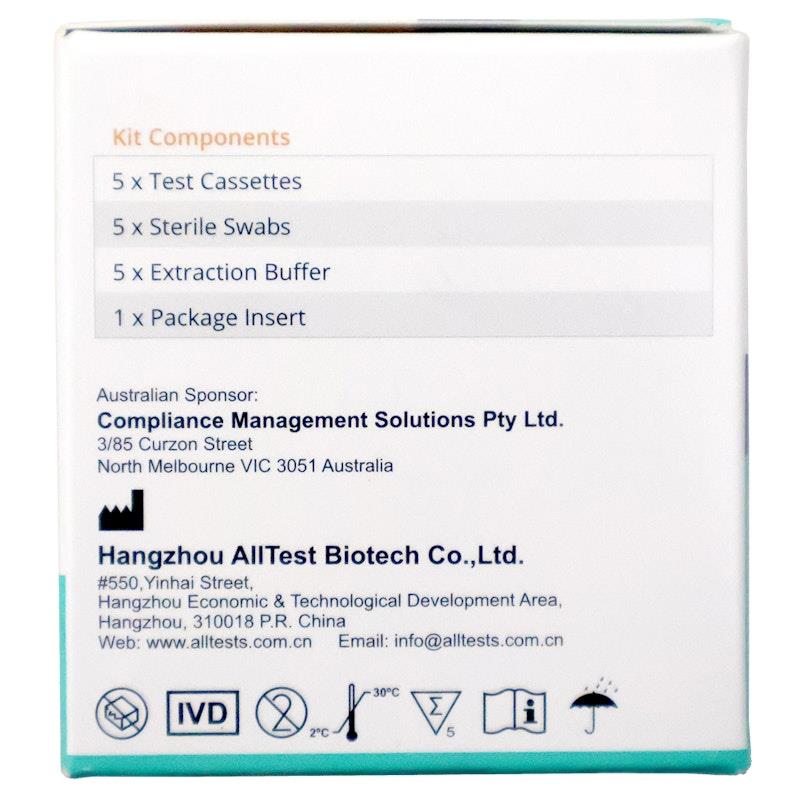 Buy EasyTest COVID-19 Influenza A/B Antigen Combination Nasal Test Kit ...