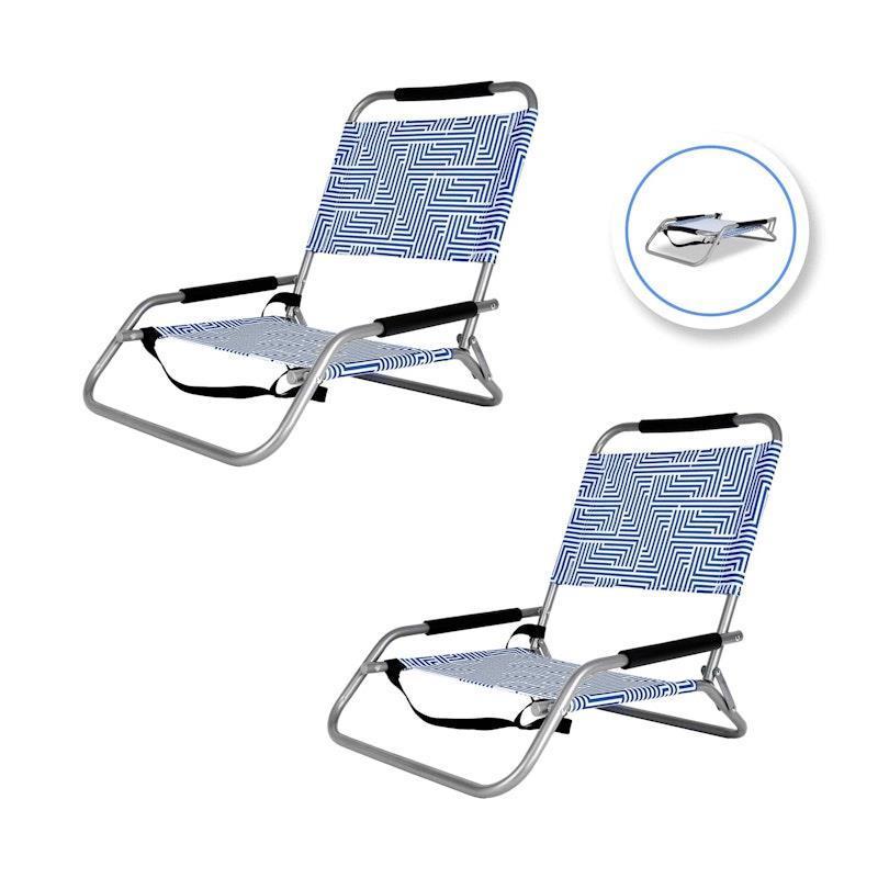 Lazy Dayz Foldable Beach Chair - Makena 2pc 2 Pieces product image