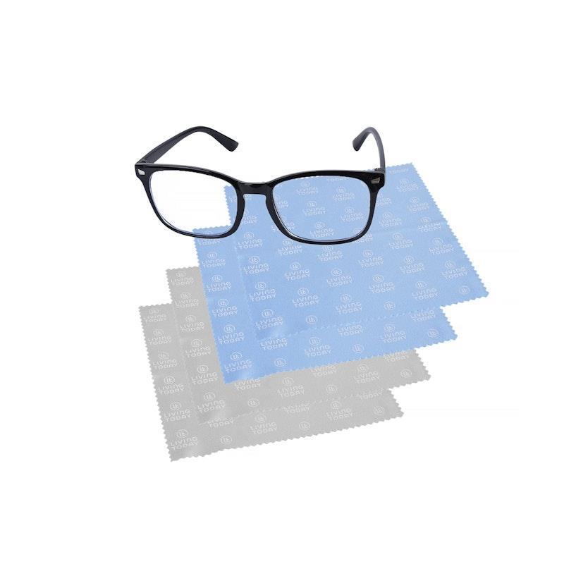 Living Today Blue Light Filter Glasses and 4pc Lens Polishing Cloth Pack product image