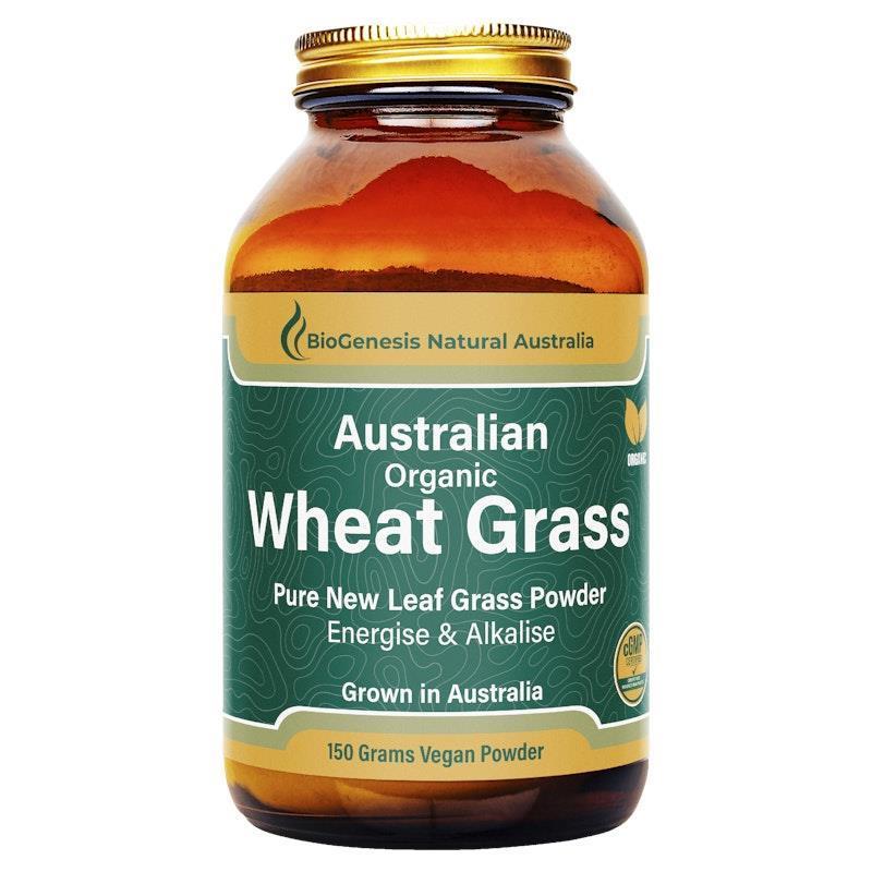 BioGenesis Australian Organic Wheat Grass Powder 150g product image