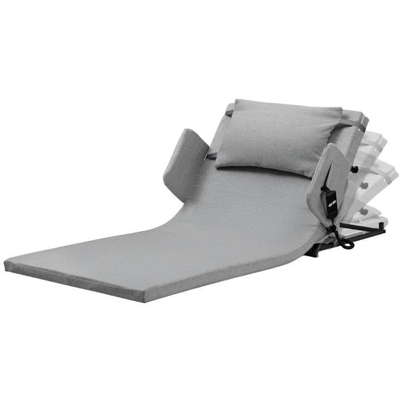 Equipmed Electric Adjustable Bed Backrest Full Length Grey product image