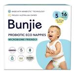 Bunjie Nappies Convenience Walker Size 5, 13-18kg, 16 Pack