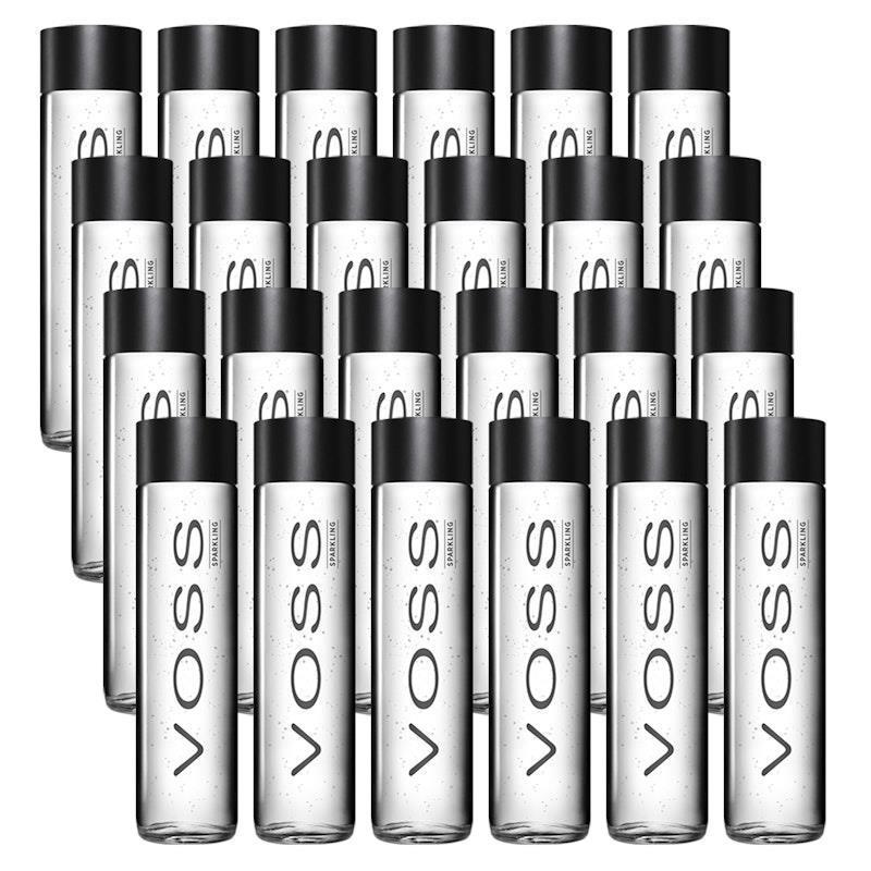 Voss Sparkling Water Glass 375mL 24Pack product image