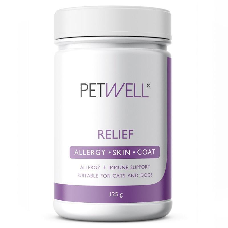 PetWell RELIEF –Skin, Coat & Immune Support for Dogs & Cats 125g product image