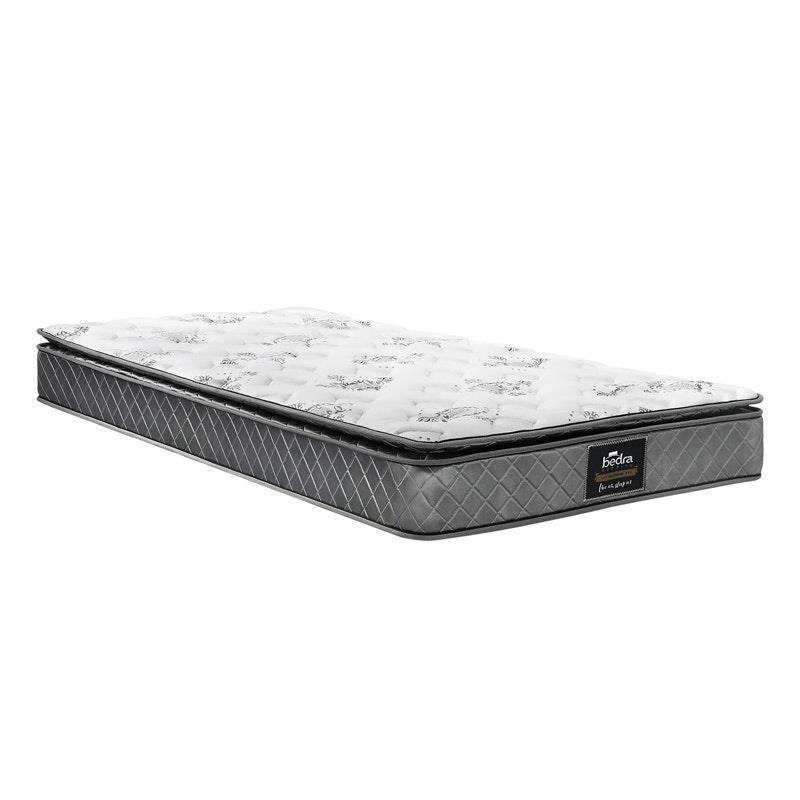 Bedra Bedding Mattress Breathable Luxury Bed Bonnell Spring Foam Medium 21cm Single