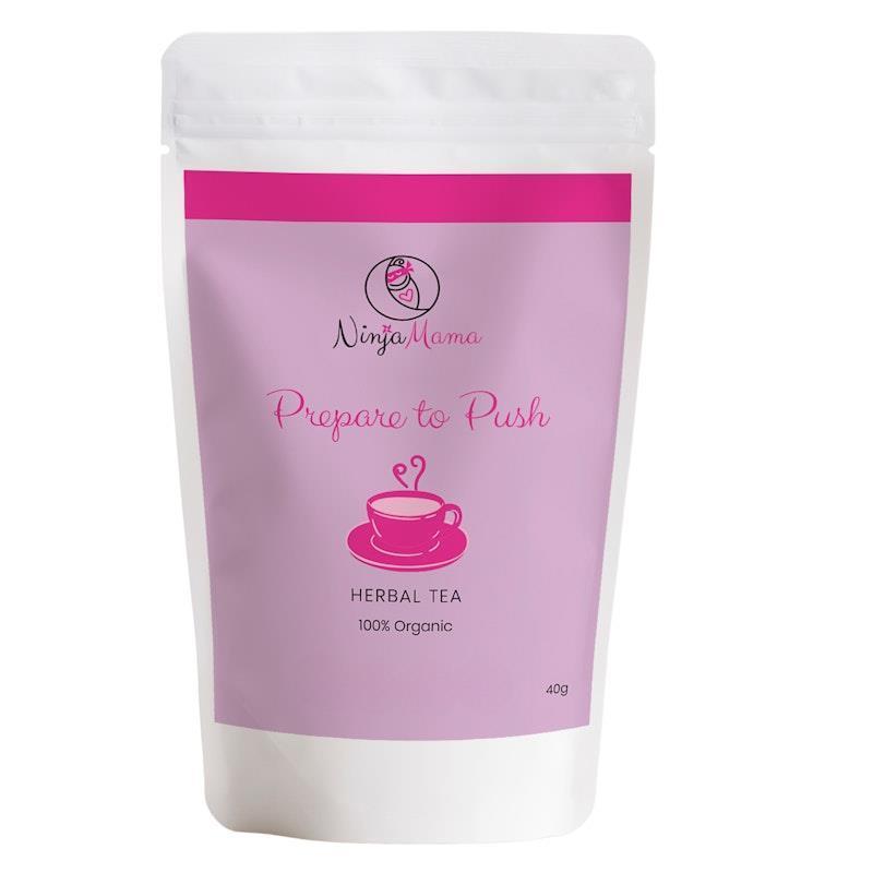 Ninja Mama Prepare to Push Loose Leaf Raspberry Leaf Tea 40g