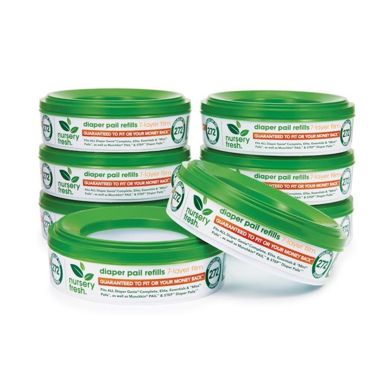 Munchkin Nursery Fresh Diaper Pail Refills 8 Pack product image