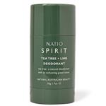 Natio Spirit Tea Tree + Lime Roll-On Deodorant 50g