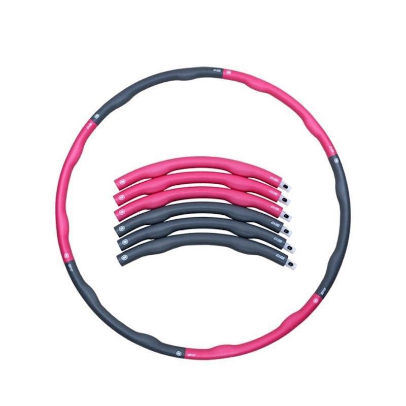 Weight Hoop Fitness Hula Hoop - Massage Style-Massage 1.5kg
