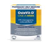 OsteVit-D Vitamin D3 7000iu 1 A Week 50 Capsules - Colecalciferol (S3)