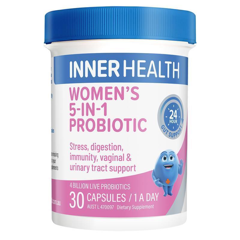 Inner Health Women's 5-in-1 Probiotic 30 Capsules product image