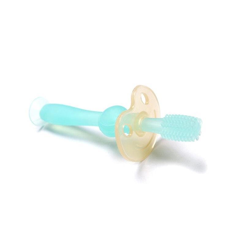 Haakaa 360° Silicone Toothbrush Blue product image