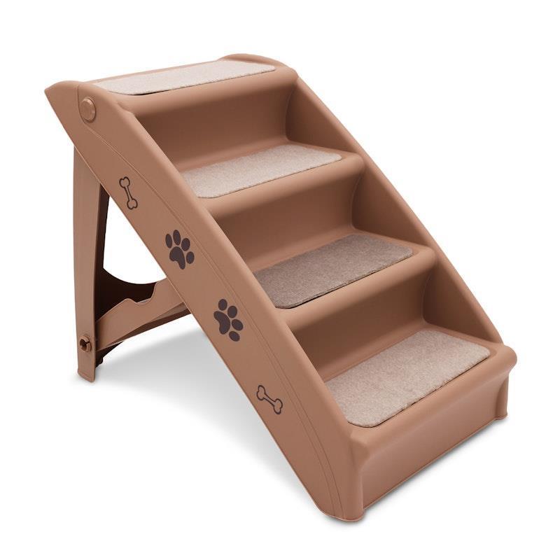 Furtastic 50cm Foldable Pet Stairs Ramp Brown product image