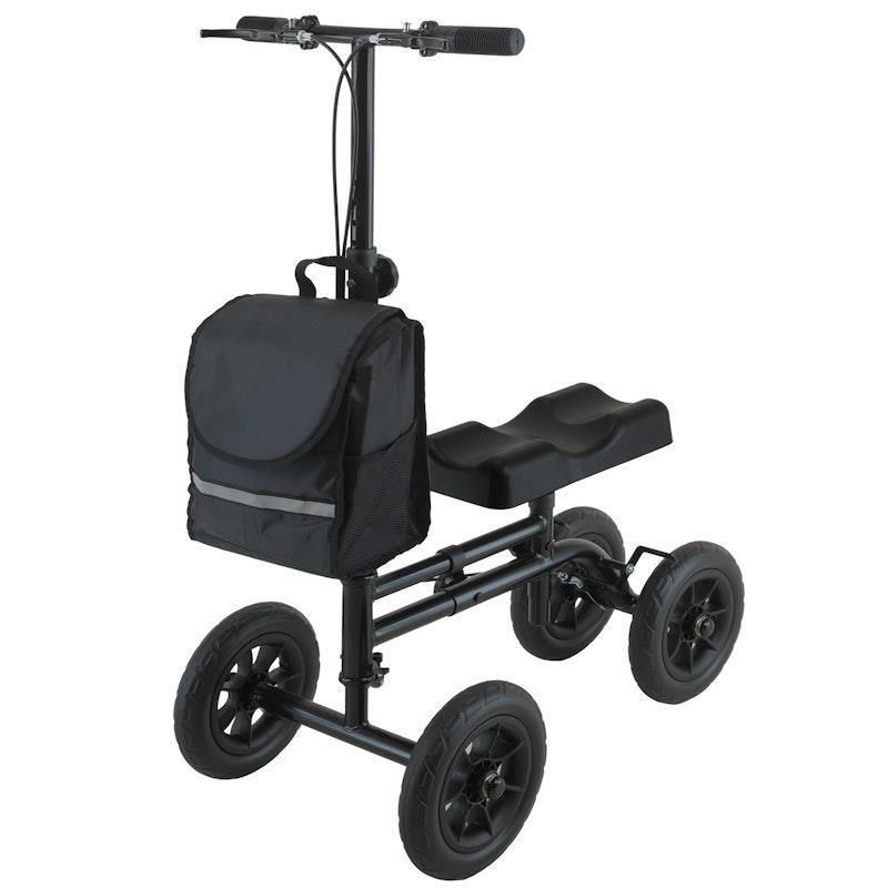 Orthonica Foldable Steel Mobility Knee Scooter Walker Black product image