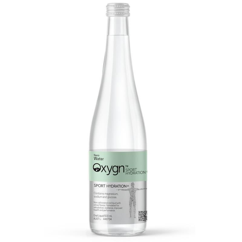 Oxygn Sports Hydration+ Nano Water 500mL 12 Pack product image