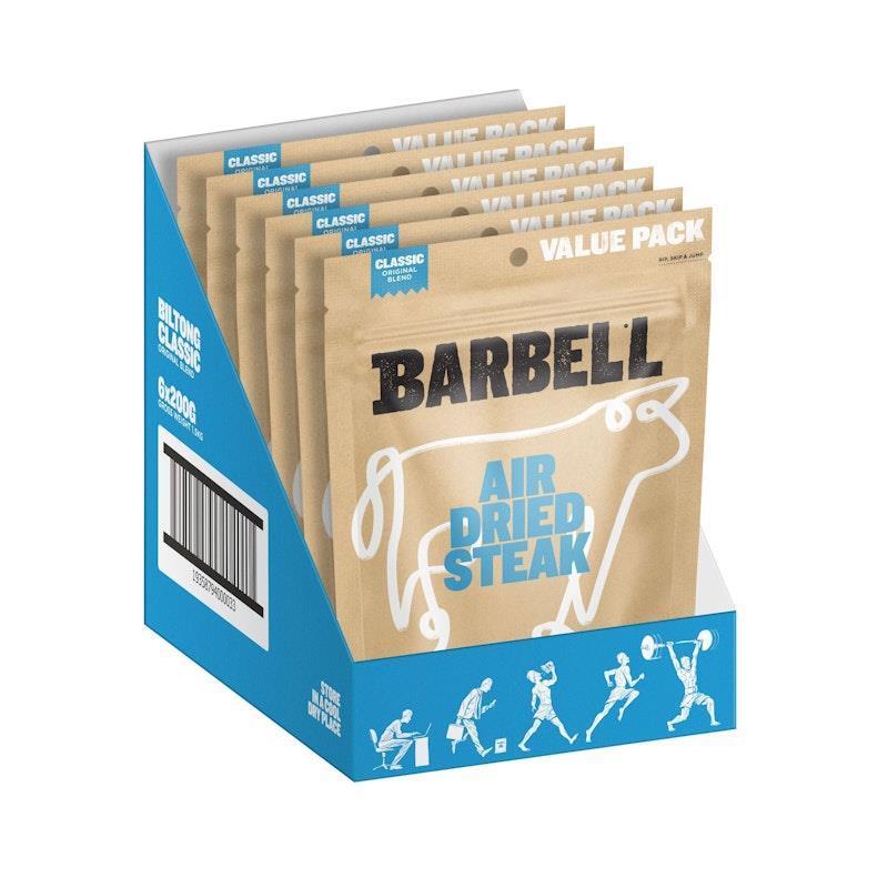 Barbell Foods Biltong Classic 200g 6 Pack product image
