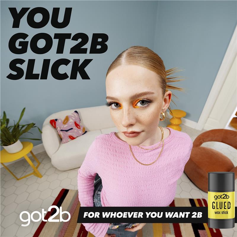 Got2b Glued Wax Stick 50g, Long-Lasting Styling Wax Stick, Clear Hair - View #14