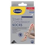 Scholl Travel and Compression Socks Natural Small