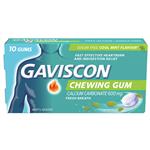 Gaviscon Chewing Gum Cool Mint 10 Gums