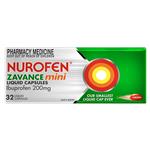 Nurofen Zavance 32 Mini Liquid Capsules