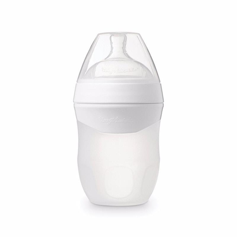 Tiny Twinkle - Silicone Baby Bottle - White 180ml product image