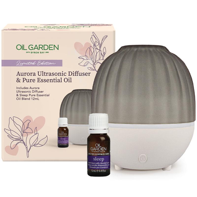 Buy Oil Garden Aurora Diffuser Gift Set & Sleep Pure Oil online at ...
