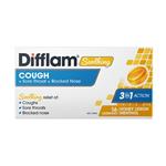 Difflam Soothing Cough + Sore Throat + Blocked Nose Honey Lemon 16 Lozenges