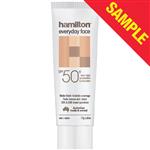 Sample Hamilton Everyday Face SPF50+ Sunscreen Sample Size 15g