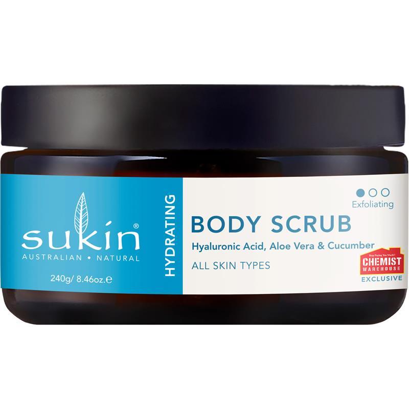 Sukin Hydrating Hyaluronic Acid Body Scrub 240g