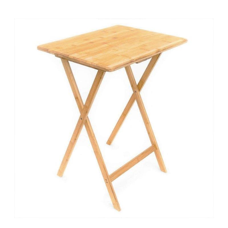 Living Today Bamboo  Folding Tv Tray & Snack Table 1Unit