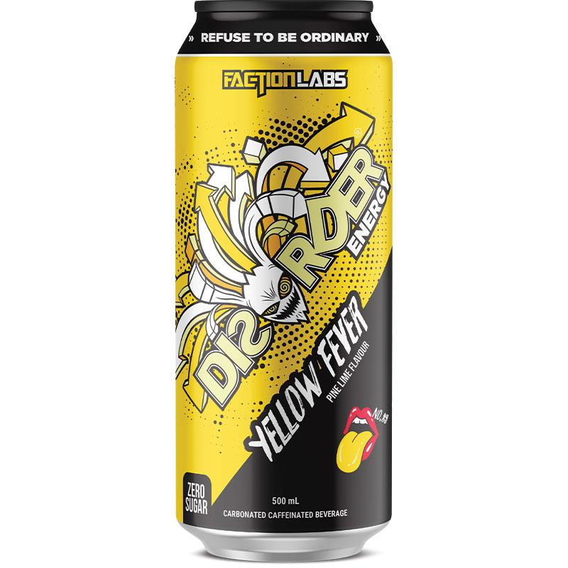 Faction Labs Disorder Energy Yellow Fever 500ml