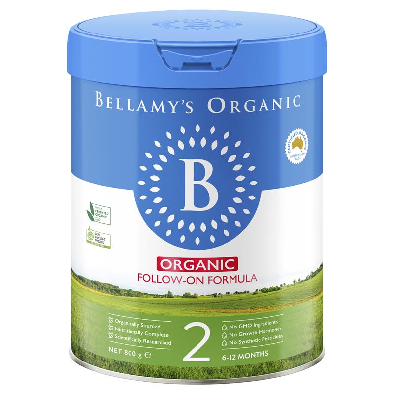 Buy Bellamys Step 2 Follow-On Formula 800g online at Chemist Warehouse