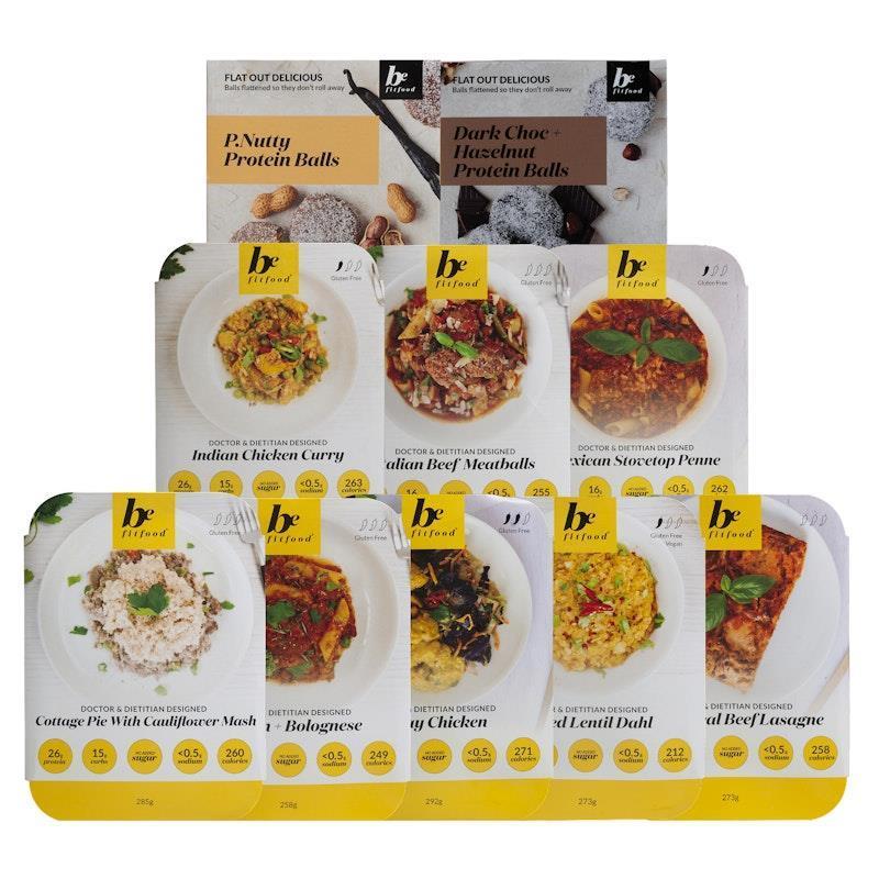 Be Fit Food 10 Meal + 14 Snack Bundle