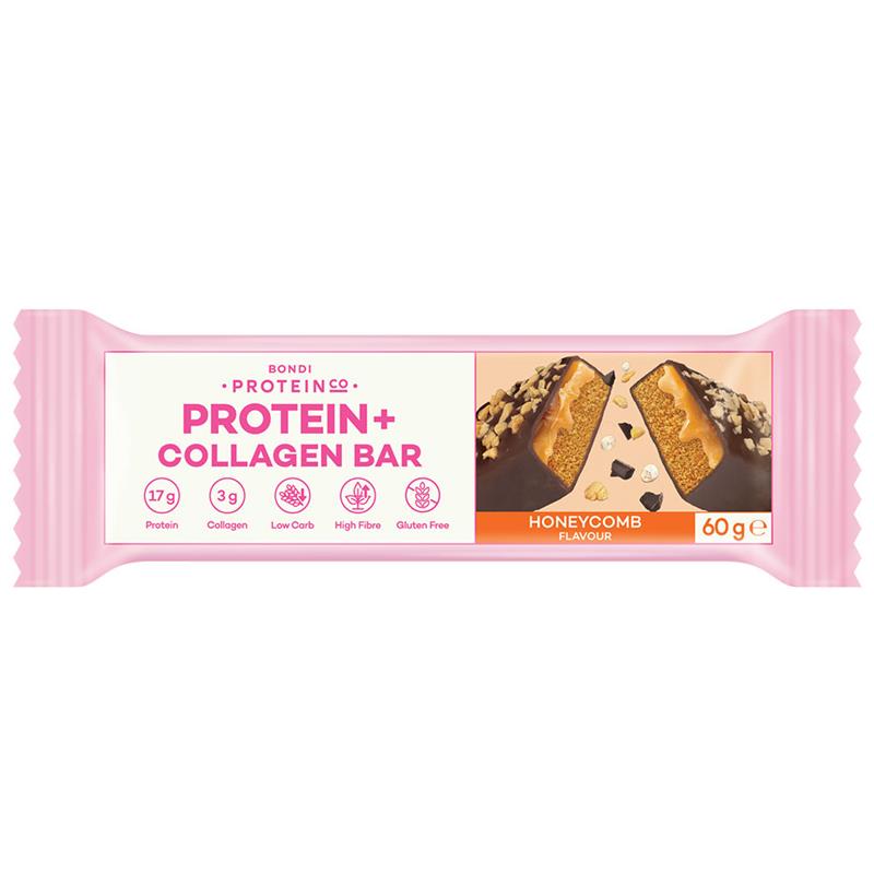 Bondi Protein Co. Collagen Protein Bar Honeycomb 60g