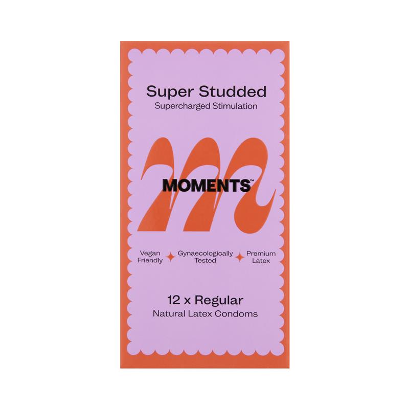 Moments Super Studded Condom 12 Pack