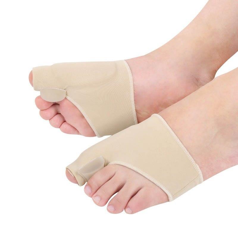 Caremax Soft Gel Bunion Sleeve Corrector With Gel Splint & Cushioned Pad Separator 2 Pieces