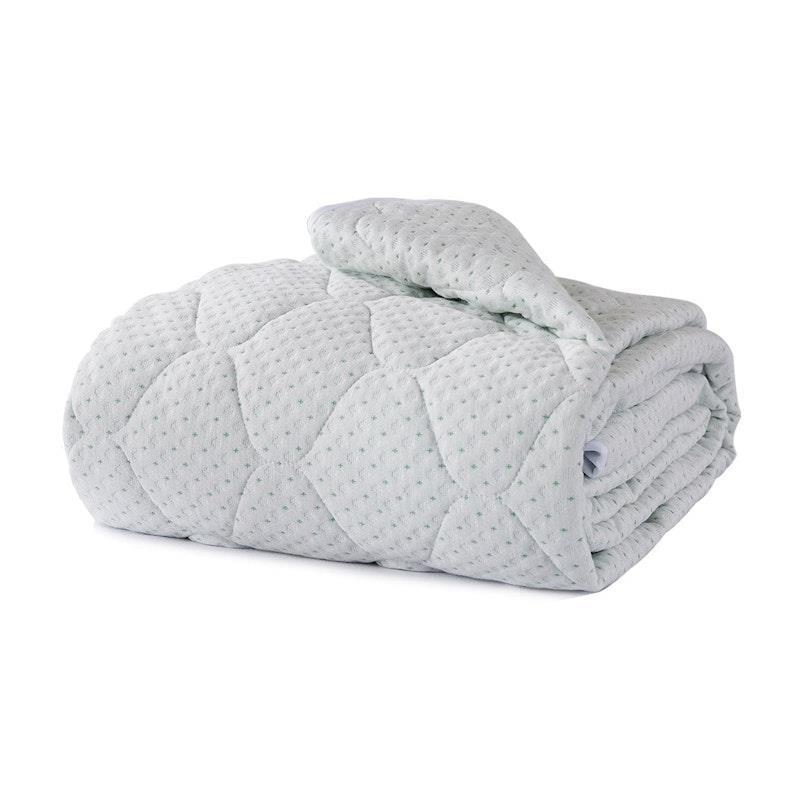 DreamZ Mattress Protector Topper Bamboo Pillowtop Waterproof Cover King White