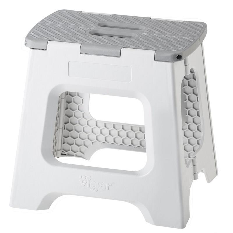 Vigar Folding Stool - Grey 27cm 1Unit