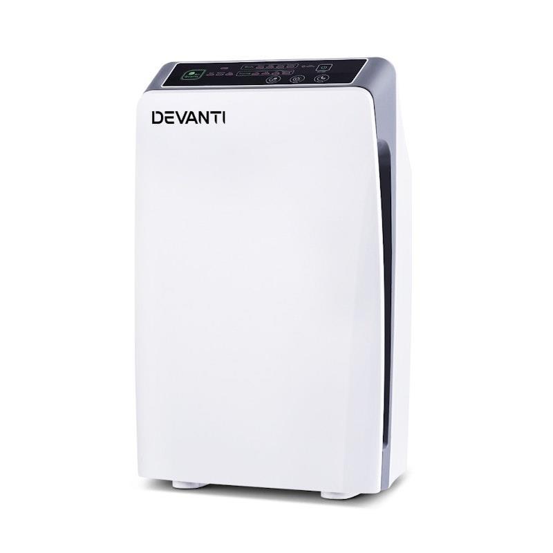 Devanti Air Purifier 4 Stage HEPA Filter 1Unit